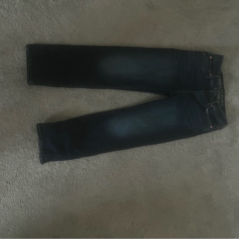 American Eagle Outfitters Men's Deep Indigo Jeans